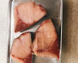 ご飯がすすむー！ぶりの照り焼き作り方1写真
