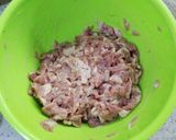 れんこんの豚こまチーズ　オーブン焼き作り方2写真