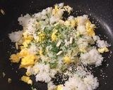 永谷園お吸い物アレンジ！ねぎ塩炒飯✨作り方2写真