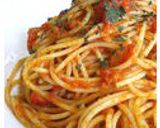 ✿うめ~(梅)✿とまとのパスタ作り方6写真