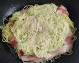 豚玉モダン焼き作り方9写真