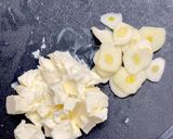 じゃがいものしらす青のりチーズ和え作り方2写真