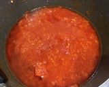 トマト缶で♩トマトソースパスタ作り方2写真