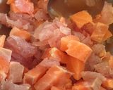 アボカドとマグロとサーモンタルタルサラダ作り方1写真