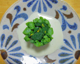 菜の花のわさびマヨネーズ和え作り方4写真
