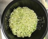 キャベツと生姜の炊き込みご飯作り方5写真