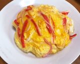 市販のふかひれスープの素で簡単天津飯作り方3写真