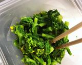 菜の花からし和え作り方3写真