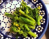 菜の花からし和え作り方4写真