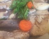 マグロのオールスパイス赤ワイン煮作り方2写真