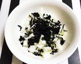 水切り不要 白和え風白菜わかめサラダ作り方2写真