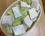トースターで白菜と豆腐のふわとろグラタン作り方2写真