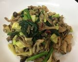 キノコとアボカドほうれん草パスタ♪作り方14写真