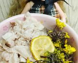 リカちゃん♡紅菜苔炒め柚子しゃぶ甘酢がけ作り方16写真