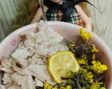 リカちゃん♡紅菜苔炒め柚子しゃぶ甘酢がけ作り方17写真
