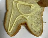 楽しく朝食♡ 乗り物冷凍トースト作り方2写真