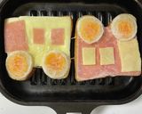 楽しく朝食♡ 乗り物冷凍トースト作り方5写真