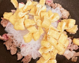 味しみしみ油あげと豚肉の煮物作り方3写真