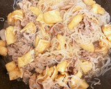 味しみしみ油あげと豚肉の煮物作り方4写真