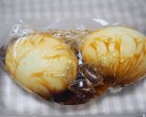 少ない調味料で！煮卵♪ご飯とあわせて絶品作り方4写真