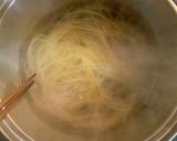 ホタルイカと菜の花の和風パスタ作り方5写真