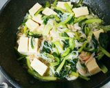 ❀高野豆腐と小松菜のカニカマあんかけ❀作り方5写真