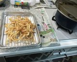 冷凍うどんでかりんとう作り方2写真