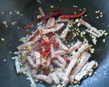 ワンパンで作る　ベーコンのペペロンチーノ作り方6写真
