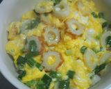 竹輪・ねぎの和風天津飯あっさり【簡単丼】作り方5写真