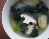 椎茸・ほうれん草のお味噌♪椎茸香る♪作り方5写真