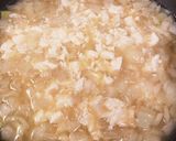 玉ねぎ卵とお豆腐のフワフワたまたま丼作り方2写真