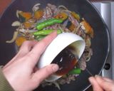 牛肉とかぼちゃのにんにくポン酢炒め作り方8写真