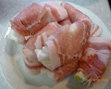 新玉ねぎの豚肉巻き照り焼き作り方2写真
