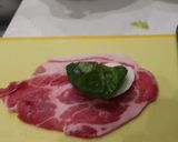トンカツ★チーズとバジル包み☆味噌ダレで作り方2写真