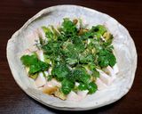 ブリとアボガドの胡麻油塩ダレ作り方5写真