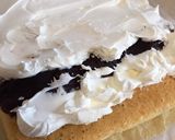 きな粉香る♡あんこと生クリームのケーキ作り方3写真