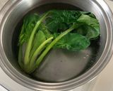 簡単ほうれん草とベーコンのクリームパスタ作り方2写真