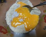 大豆粉☆バナナとレーズンのホイルケーキ作り方2写真
