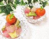 プチトマトをりんご風に簡単おしゃれな前菜作り方24写真