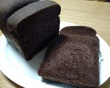 チョコとブラックココアの米粉入り食パン作り方9写真