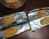 大豆粉☆バナナとレーズンのホイルケーキ作り方6写真