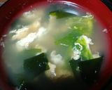 適当③卵ワカメレタススープ作り方5写真