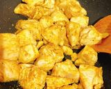 家にあるもので作るバターチキンカレー作り方2写真