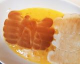 かにぱんでクロックムッシュ♪作り方2写真