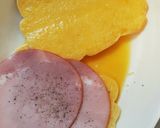 かにぱんでクロックムッシュ♪作り方3写真