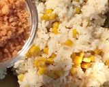 バターコーンごはんで！鮭コーンまぜごはん作り方3写真