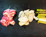 ●牛肉とごぼうのすき焼き風炒め●作り方1写真