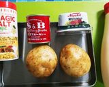 コンビーフとポテトのスパイシーサラダ作り方1写真