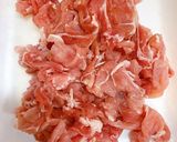 サッパリあっさり！豚肉で作る青椒肉絲作り方1写真