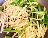 サッパリあっさり！豚肉で作る青椒肉絲作り方3写真